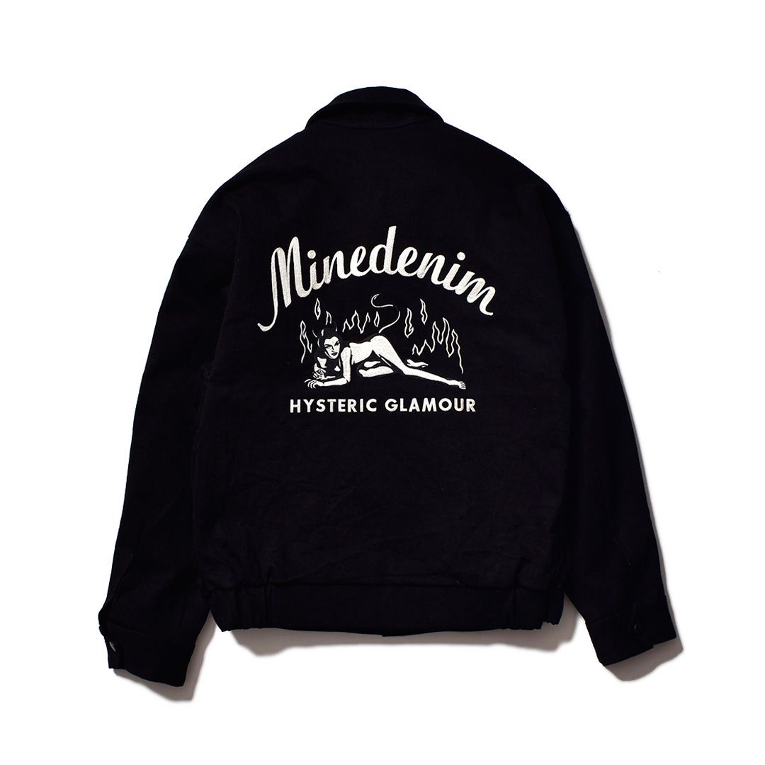 HYSTERIC GLAMOUR×MINEDENIMブラックデニム 30-