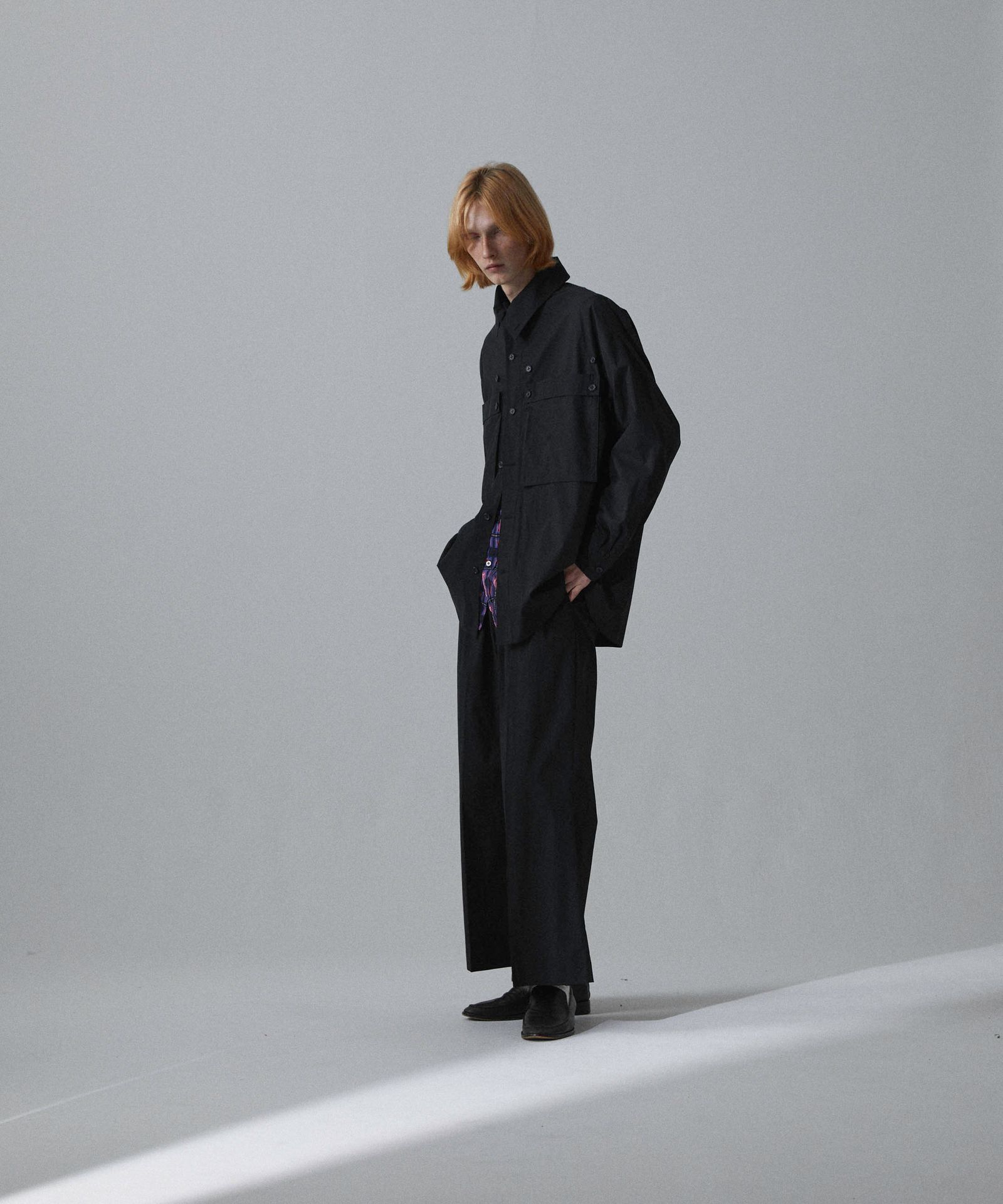 TC WEATHER BIG SH / ビックシルエットシャツ / 377104
