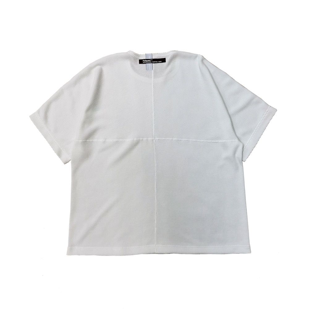 THE LINKED WAFFLE S/S TEE - WHITE / 2501002