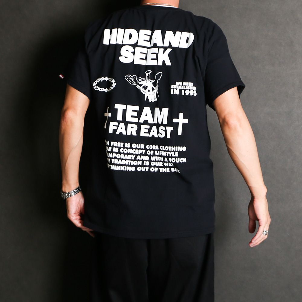 HideandSeek - Nail S/S Tee - BLK / Tシャツ / HT-040624 | chemical conbination