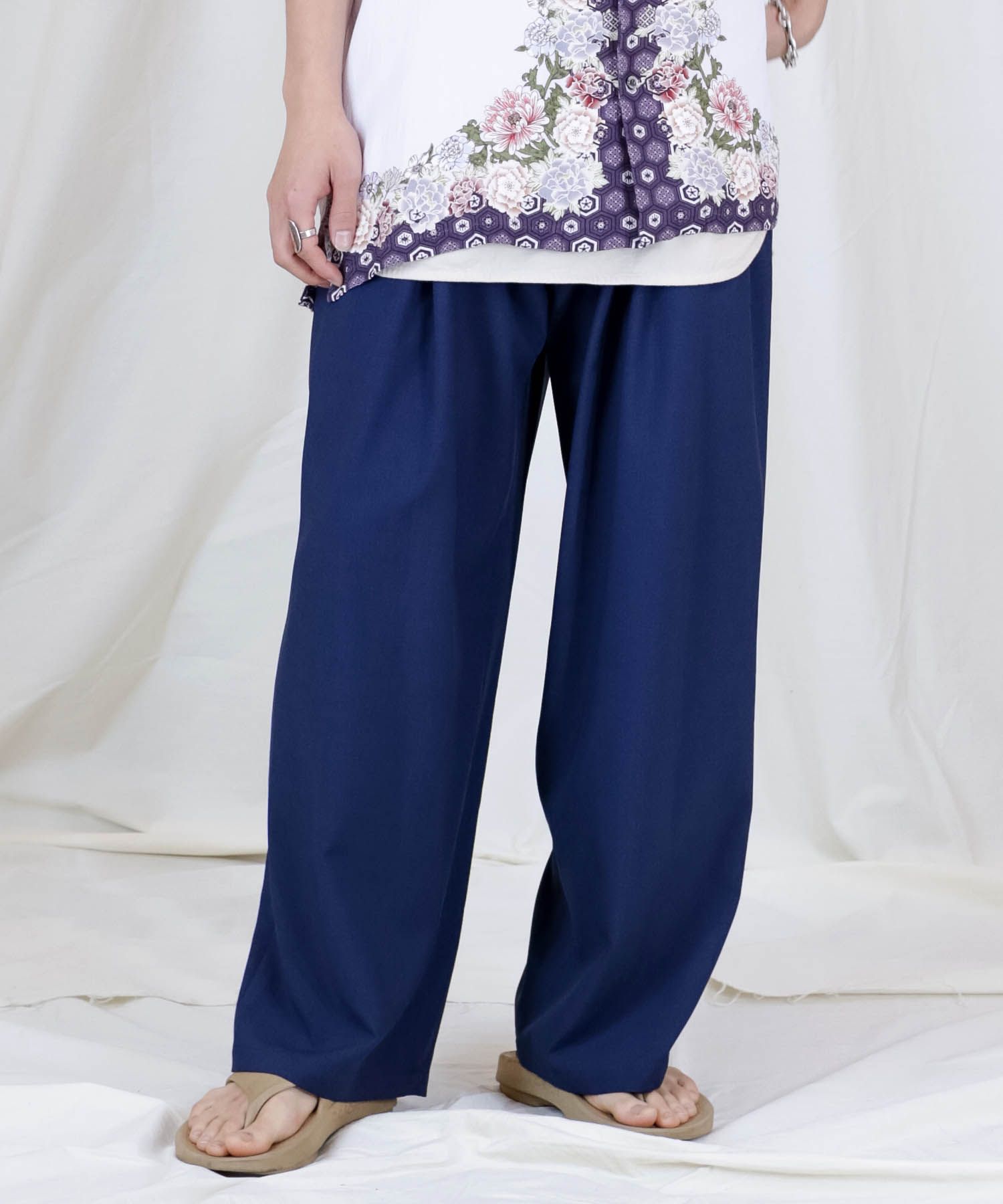 REFLAX WEATHER CLOTH WIDE PT / 2タックワイドパンツ / 479103