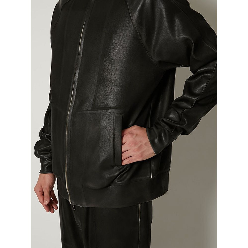 "LEATHER COATING JERSEY" TRACK BLOUSON / トラックジャケット / TA23SS-BL027