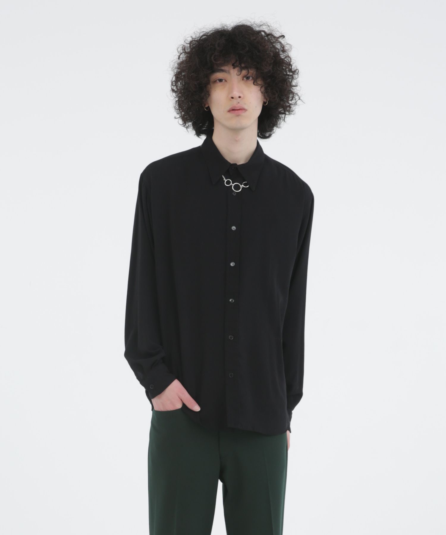 T/RAYON TWILL SH / レギュラー シャツ / 378207