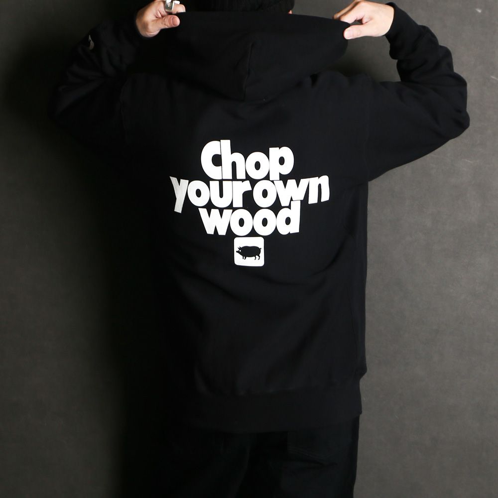 CYOW HOODIE - BLACK / プルオーバーパーカー