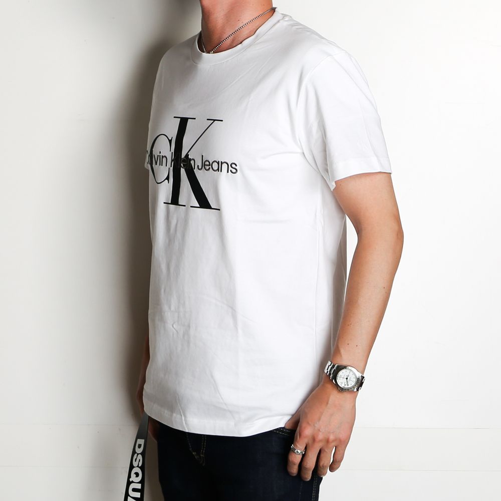 A- MONOGRAM EMBRO W/O BOX REG SS - WHITE / Tシャツ / J320770