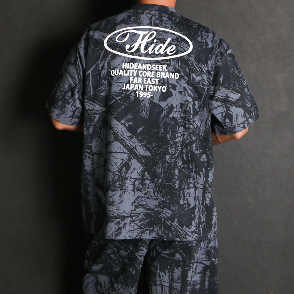 【ラスト1点-サイズXL】 Camo S/S Tee (Loose Fit) - Realtree BLK / Tシャツ / HT-050626