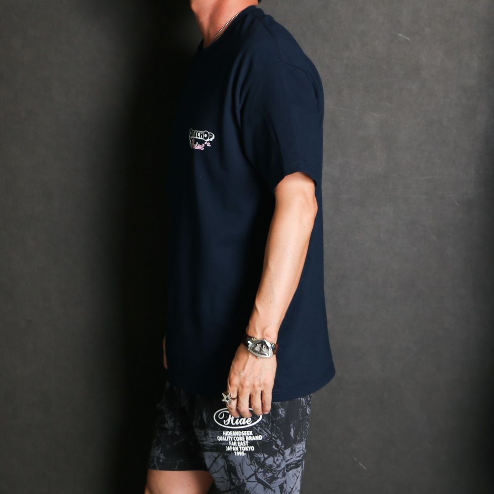 PCP PORK TEE - NAVY / ショートスリーブTシャツ