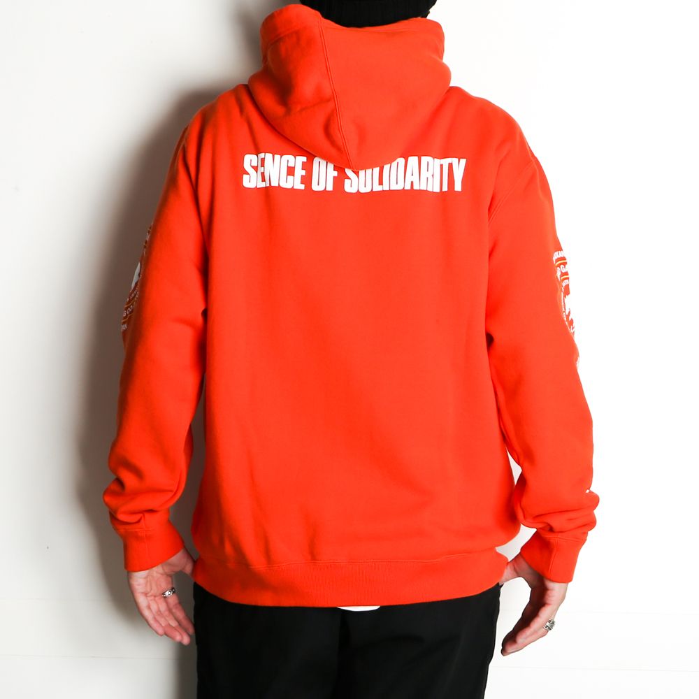 RATS - MC HOODIE ORANGE / プルオーバーパーカー / 21'RTC-0903