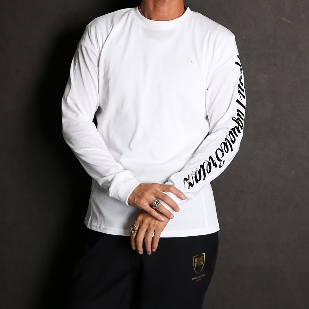LONG SLEEVE T-SHIRT / スリーブロゴ Tシャツ / UST-23055