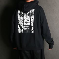MASSES × Maison MIHARA YASUHIRO / FACE PRINT HOODIE MMY - BLACK / プルオーバー パーカー / C15HD041