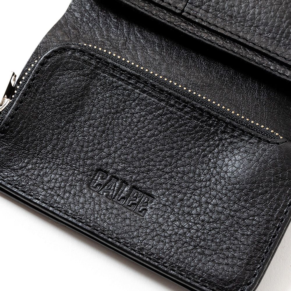 PLANE LEATHER FLAP HALF WALLET ＜STUDS CHARM＞ / スタッズチャーム フラップハーフウォレット / CL-25AW017LE