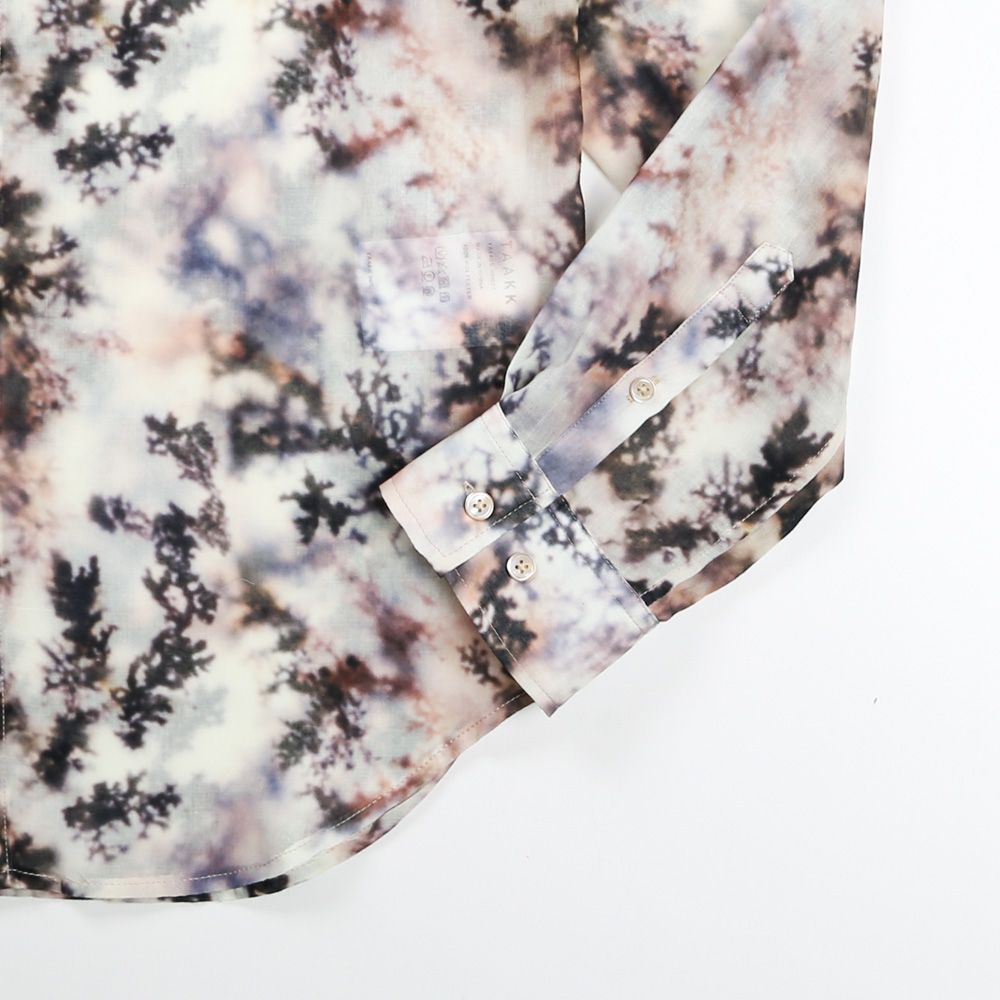 "DENDRIC AGETE" GAUZE REGULAR SHIRT / ガーゼシャツ / TA24SS-SH027