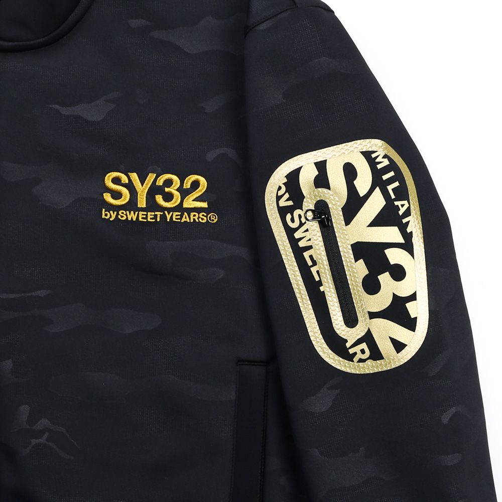 SY32 by SWEET YEARS - DOUBLE KNIT BOMBER JK / ボンバージャケット