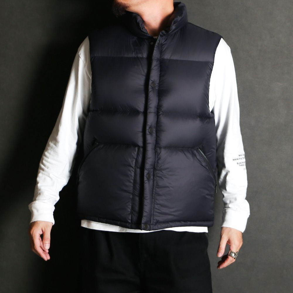 MINEDENIM × nonnative / EXPLORER DOWN VEST NYLON MINI RIPSTOP WITH WINDSTOPPER®︎ / NN-V4752