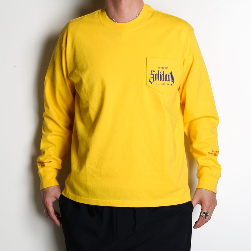SOLIDARITY POCKET L/S TEE / ロングスリーブ Tシャツ / 23'RTC-0201