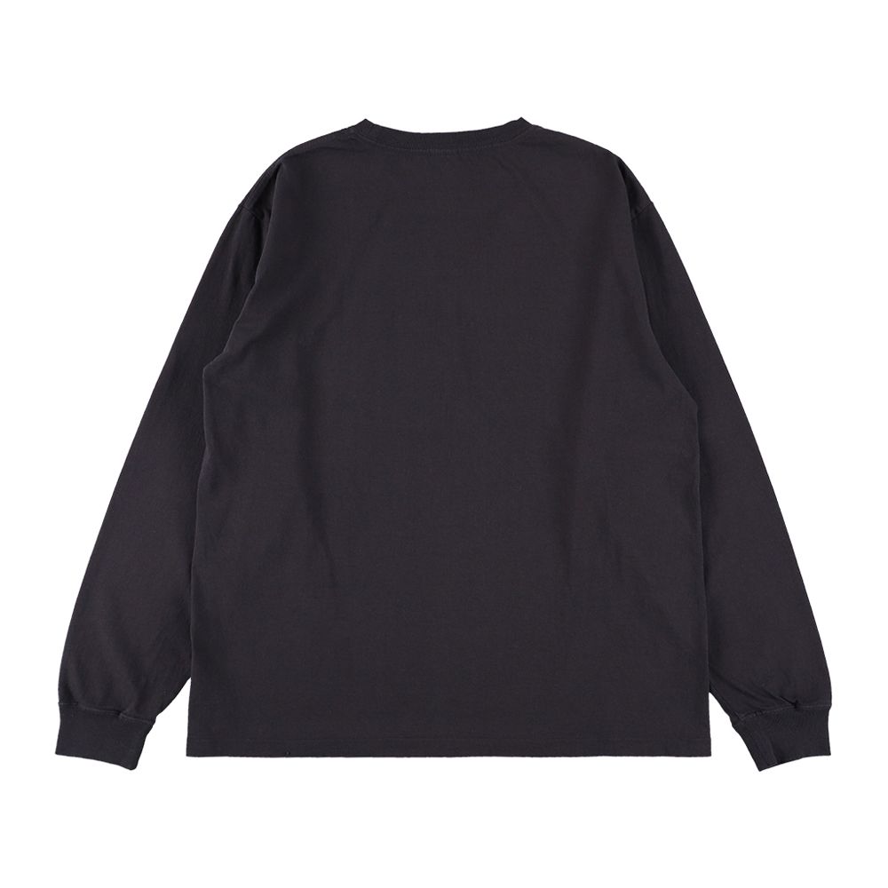 SD US Cotton Logo LS T - BLACK / Tシャツ / TSOLD120