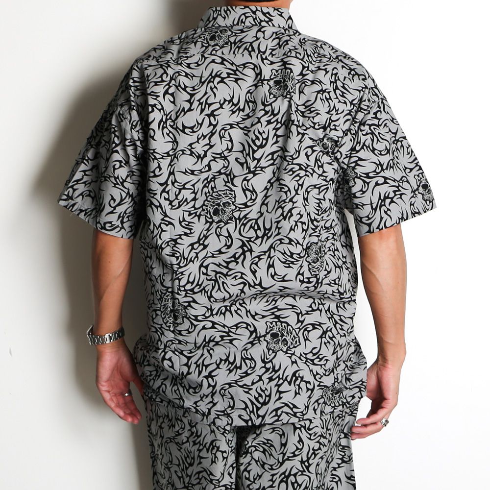 MASSES - 【ラスト1点-サイズL】SHIRT S/S SKULL / シャツ