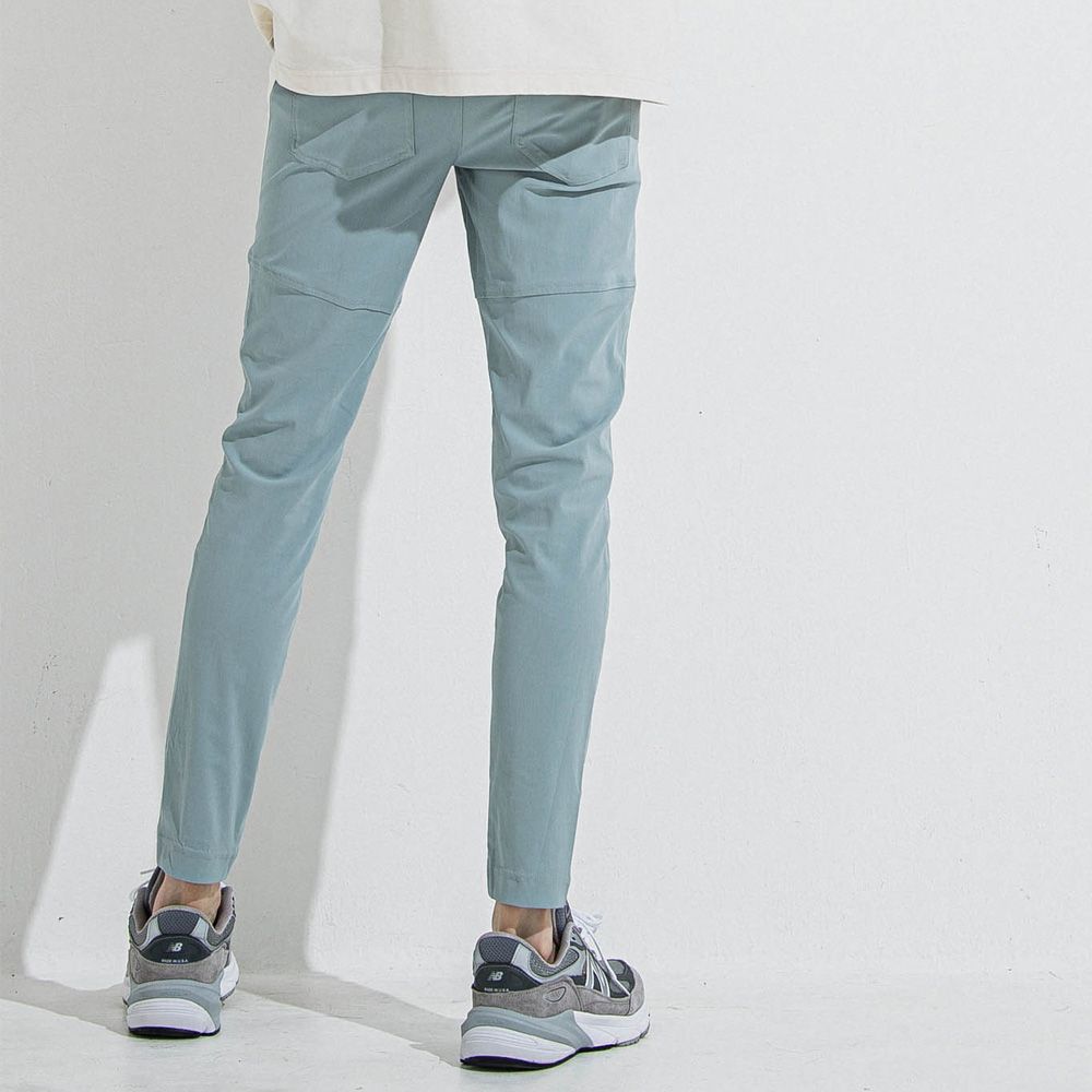 RESOUND CLOTHING - TYLER PANTS - AQUA / ラインパンツ / RC36