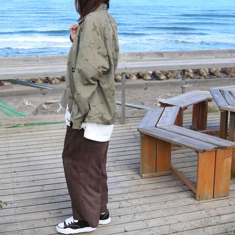 N.HOOLYWOOD×Maison MIHARA YASUHIRO×Iroquois コーディネート(女性モデル166cm)