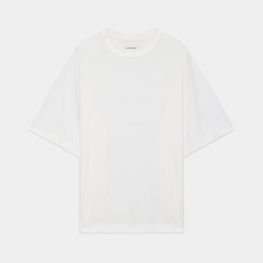 COMFORT FIT Tee - WHITE / オーガニックGIZA 80/2天竺 - コンフォートフィットTee / A26A24CS02B