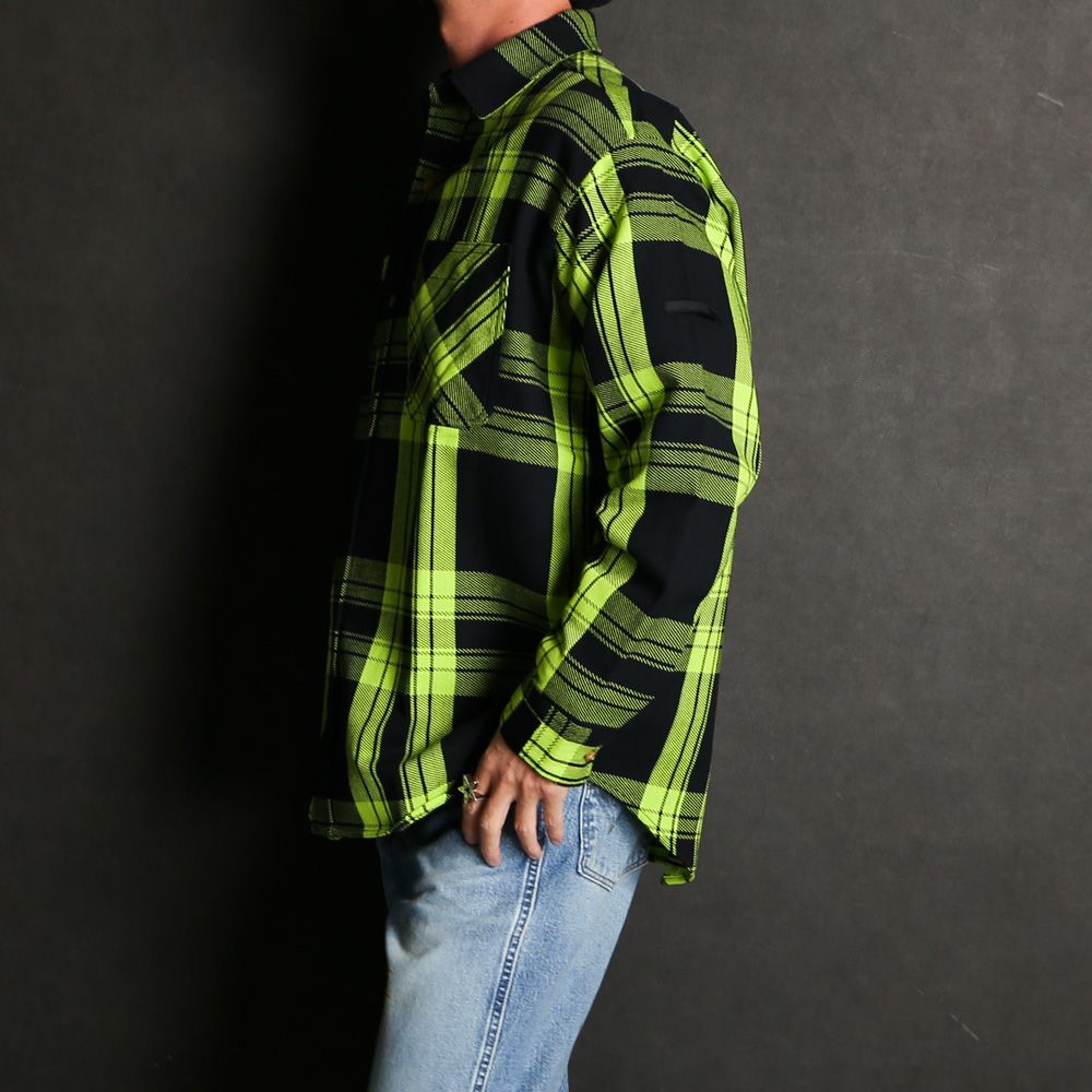 × BIG MAC / SHIRT - BK CHECK / 2241-SH27-012 peg