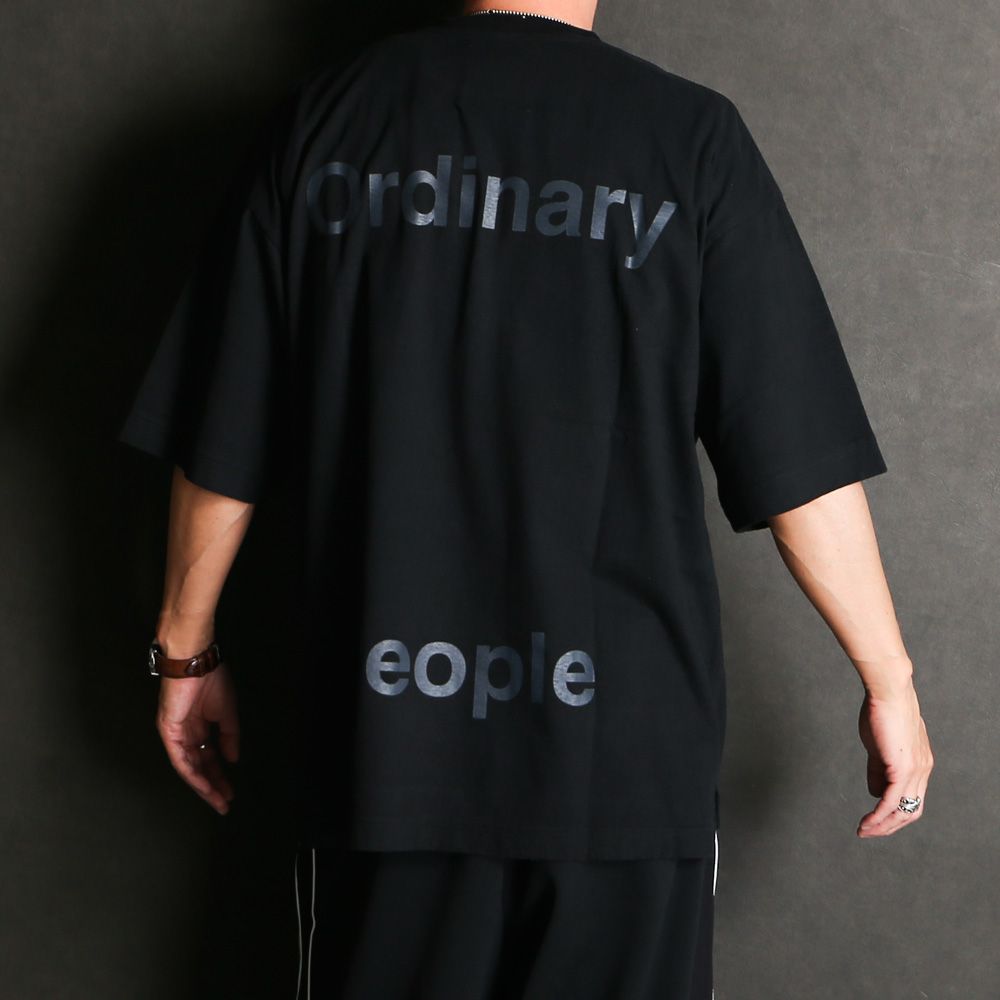 Leon Printed Tee - BLACK / レオン プリンテッド Tシャツ / J16TS861