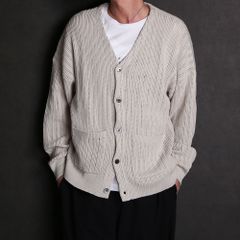 MESH KNIT CARDIGAN / メッシュニット カーディガン / VTM-22-N-007