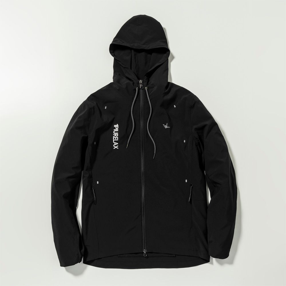 1PIU1UGUALE3 RELAX - RUNNING LOGO HOODIE / ジップアップ