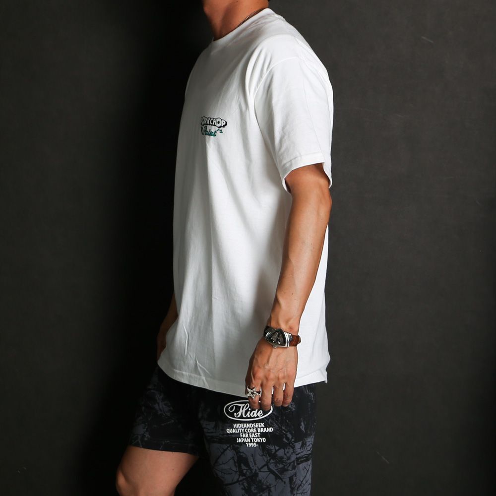PCP PORK TEE - WHITE / ショートスリーブTシャツ