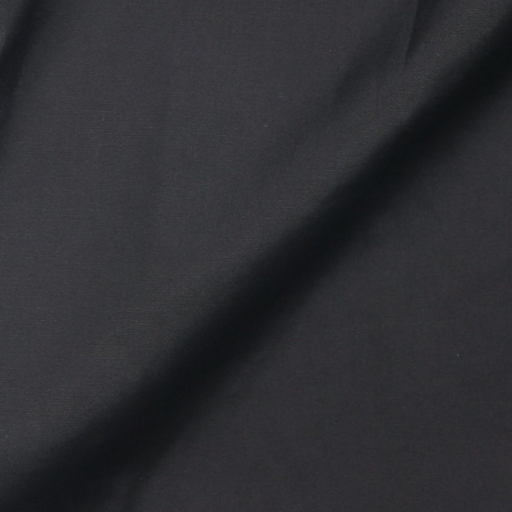 "Tape Embroidery" Embroidery Shirt - Black / レギュラーカラーシャツ / TA26AW-SH046