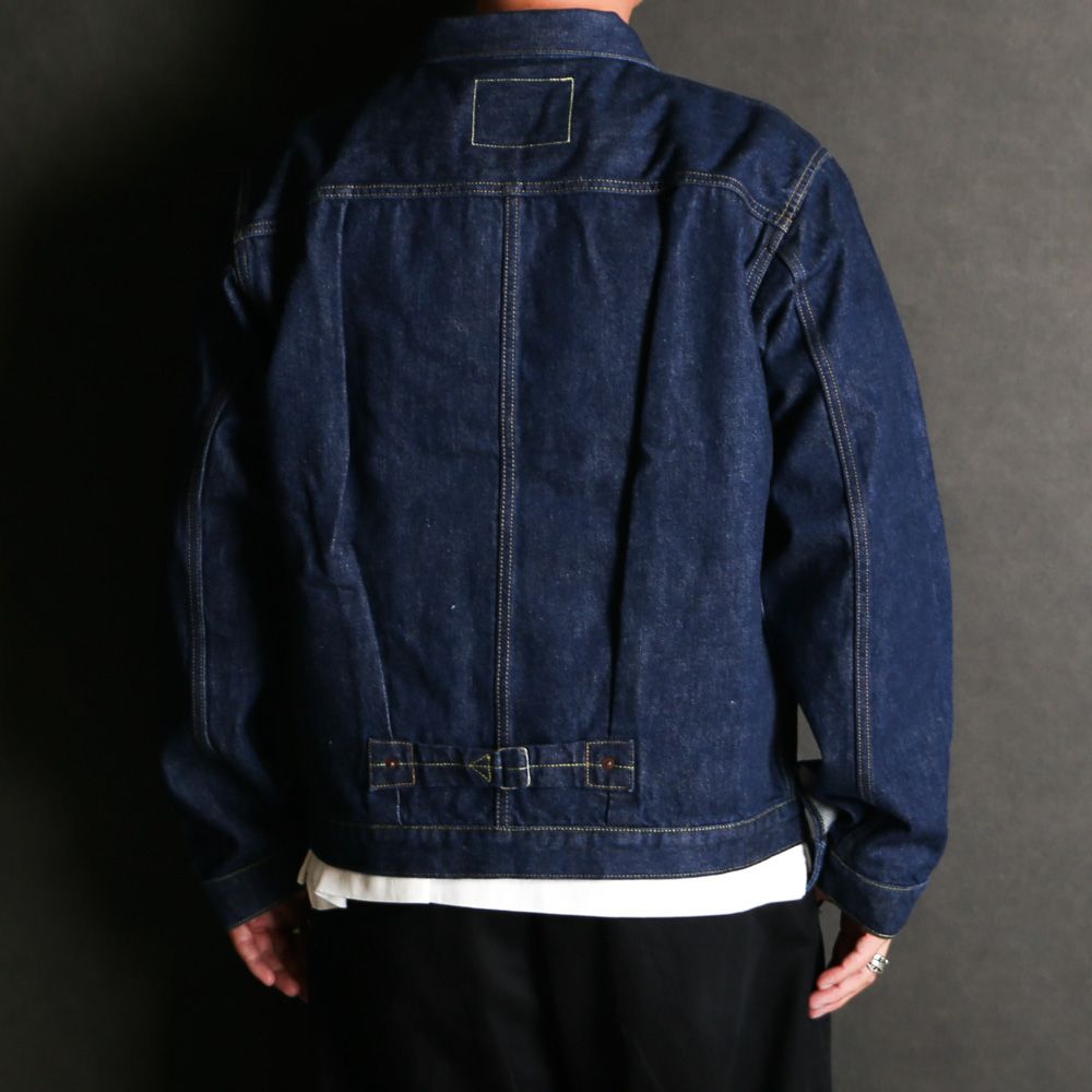 MASSES × Maison MIHARA YASUHIRO / DENIM JACKET ONE WASH MMY - INDIGO / セルヴィッヂデニム 1st型ジャケット / C15BL035