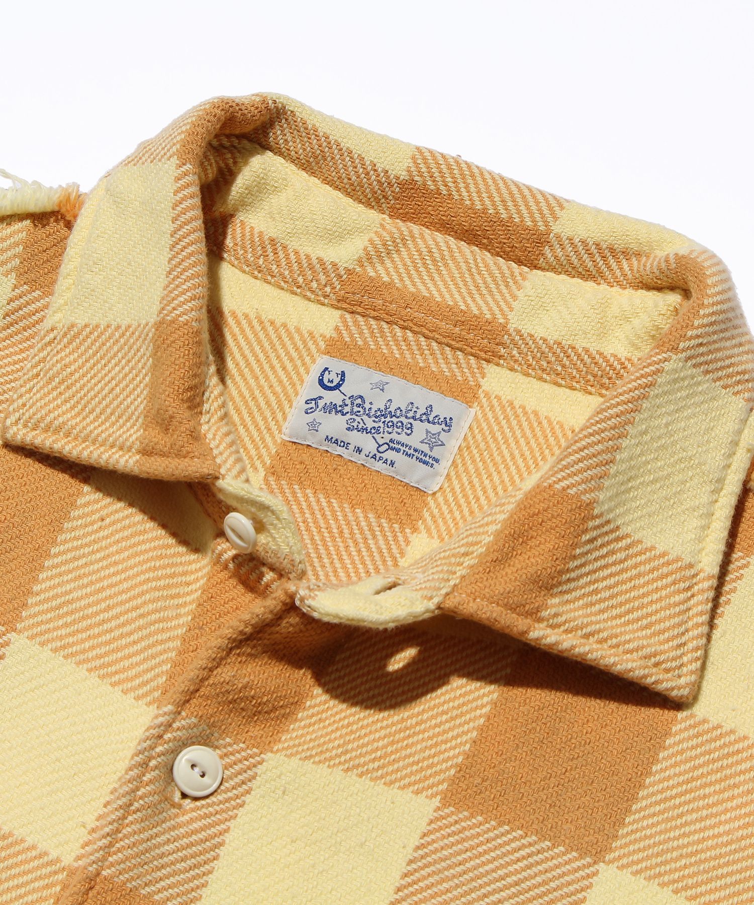 Buffalo PLAID FRINGE SHIRTS / フリンジ バッファローチェック シャツ / TSH-F2105