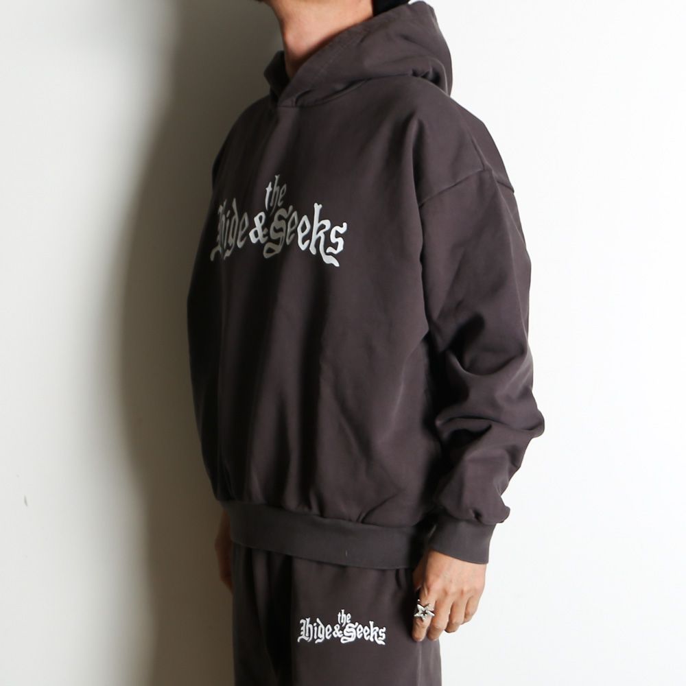 " HIDEANDSEEK × Toru Nishiura " / The H&S Hooded Sweat Shirt - C-GRY / プルオーバーパーカー / H30th-010226