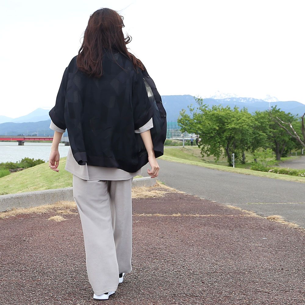 【TAAKK】【Iroquois】【Maison MIHARA YASUHIRO】【NEONSIGN】 セットアップコーデ(女性モデル166cm)