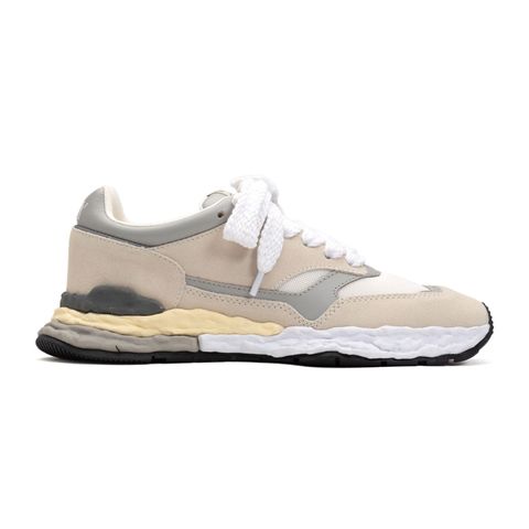 "GEORGE" original sole mix material Low-Top sneaker / A10FW701