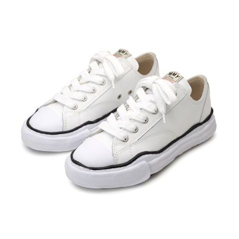"PETERSON"(ピーターソン) original sole leather lowcut sneaker - WHITE / A06FW736