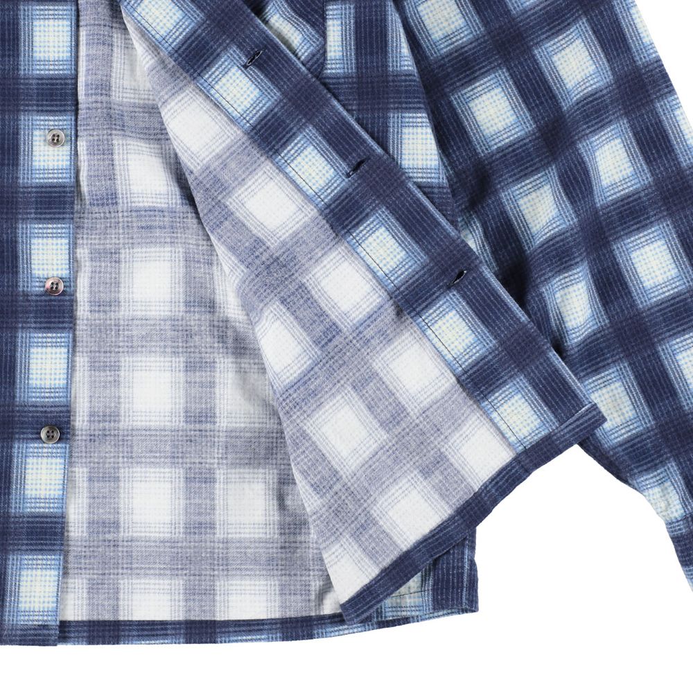 SD Print Flannel Check Shirt / フランネルシャツ / SHOLC300