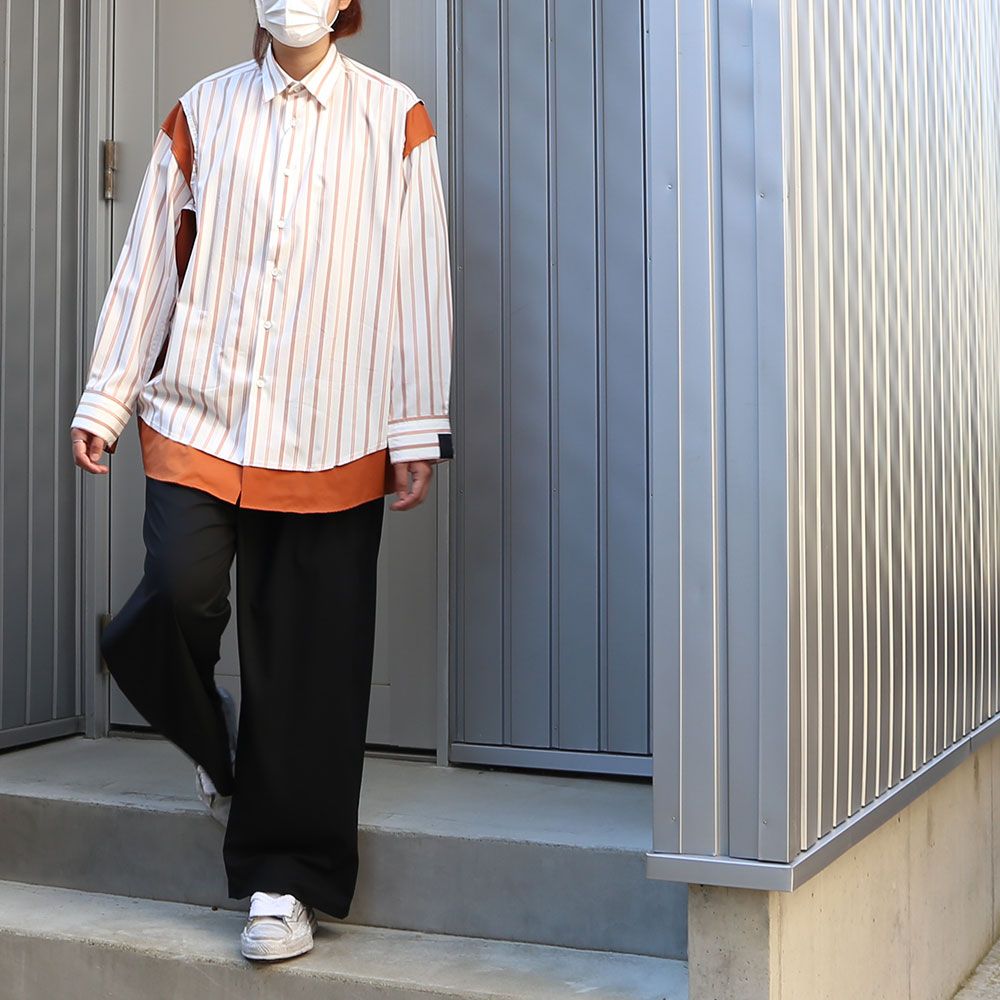 N.HOOLYWOOD×Maison MIHARA YASUHIRO×Iroquoisコーディネート(女性モデル173cm)