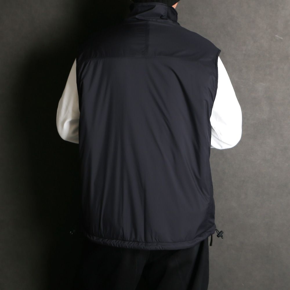 × WILD THINGS / REVERSIBLE VEST - BLACK / 9252-VE01-003