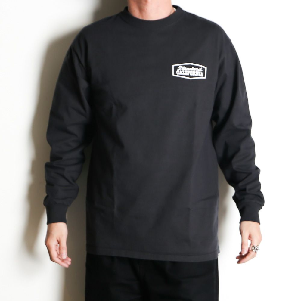 SD Heavyweight Stadium Logo Long Sleeve T - BLACK /  Tシャツ / TSOLB120