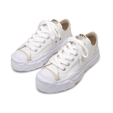 "HANK"(ハンク) original sole leather lowcut sneaker - WHITE / A05FW704