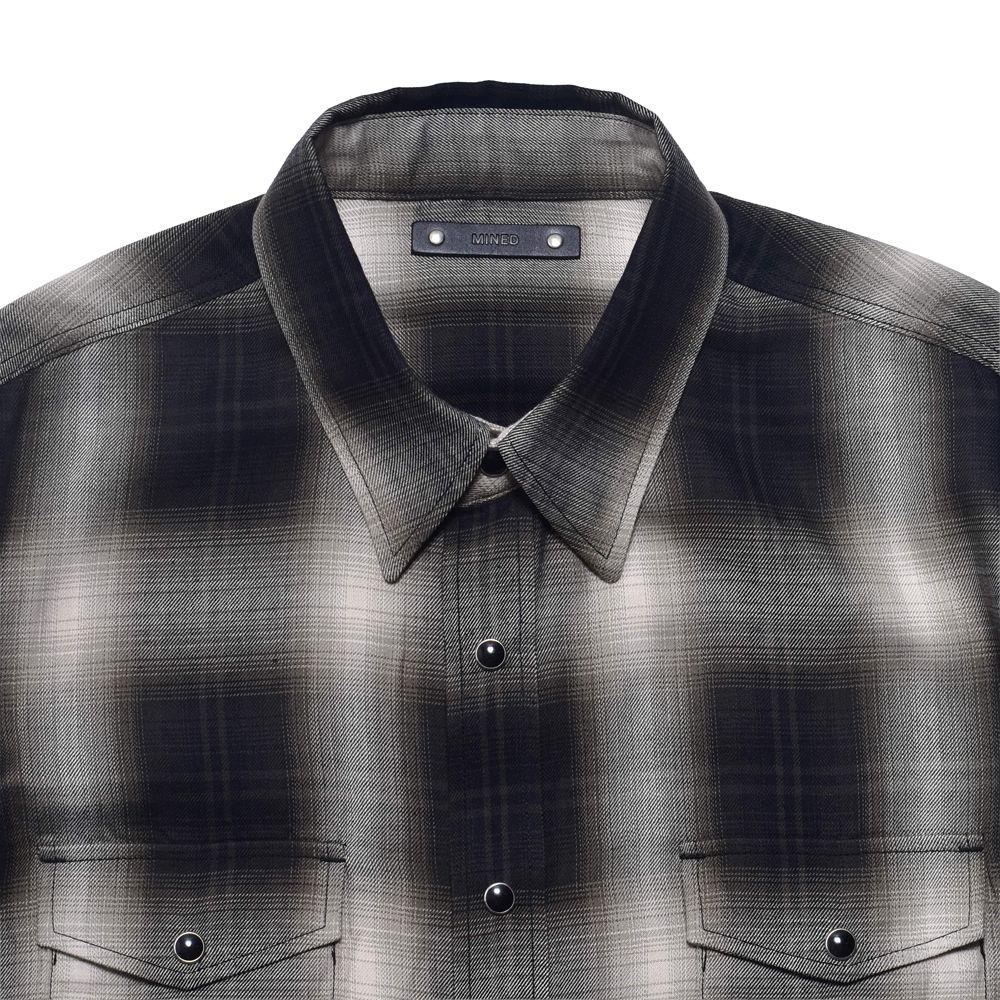 R.Plaid Western SH - BLT / 2604-5001