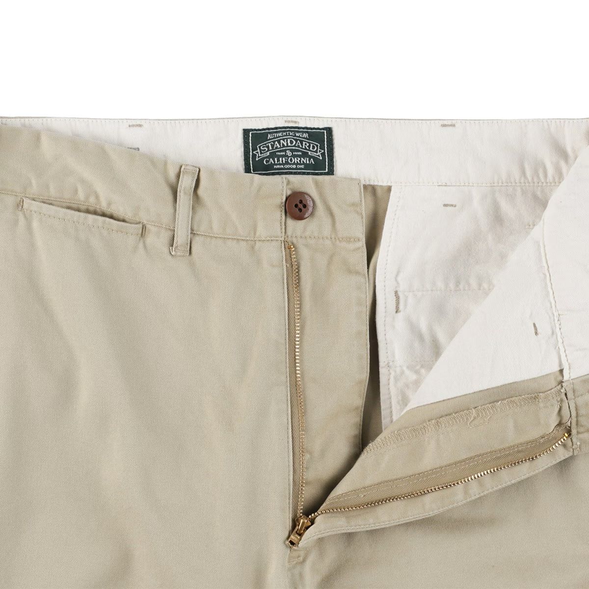 SD Chino Pants ST Vintage Wash - Beige / ストレートシルエット チノパンツ / BTKPB270