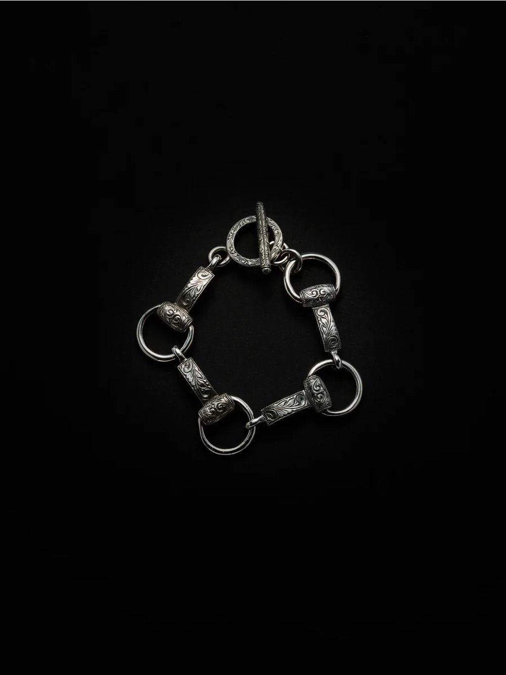 Engraved Horse Bit Bracelet / ブレスレット / RX-623