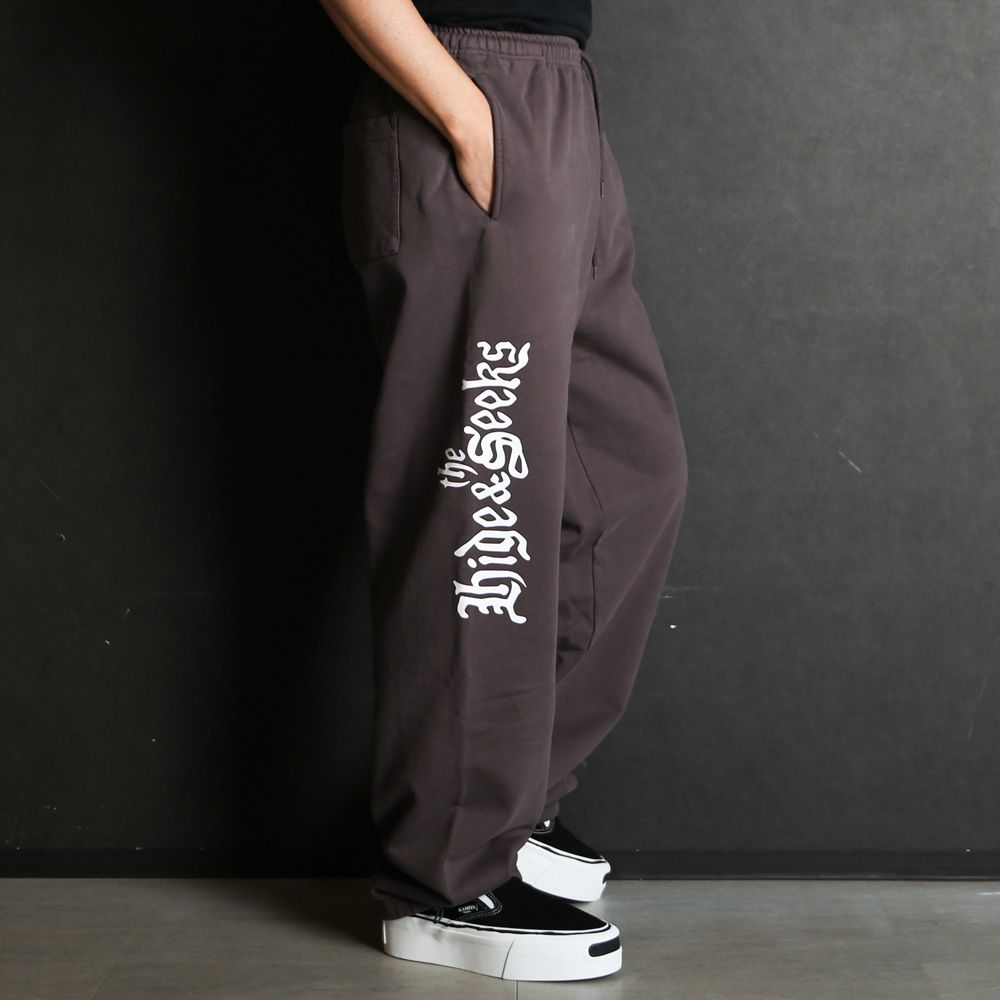 " HIDEANDSEEK × Toru Nishiura " / The H&S Sweat Pants - C-GRY / スウエットパンツ / H30th-010326