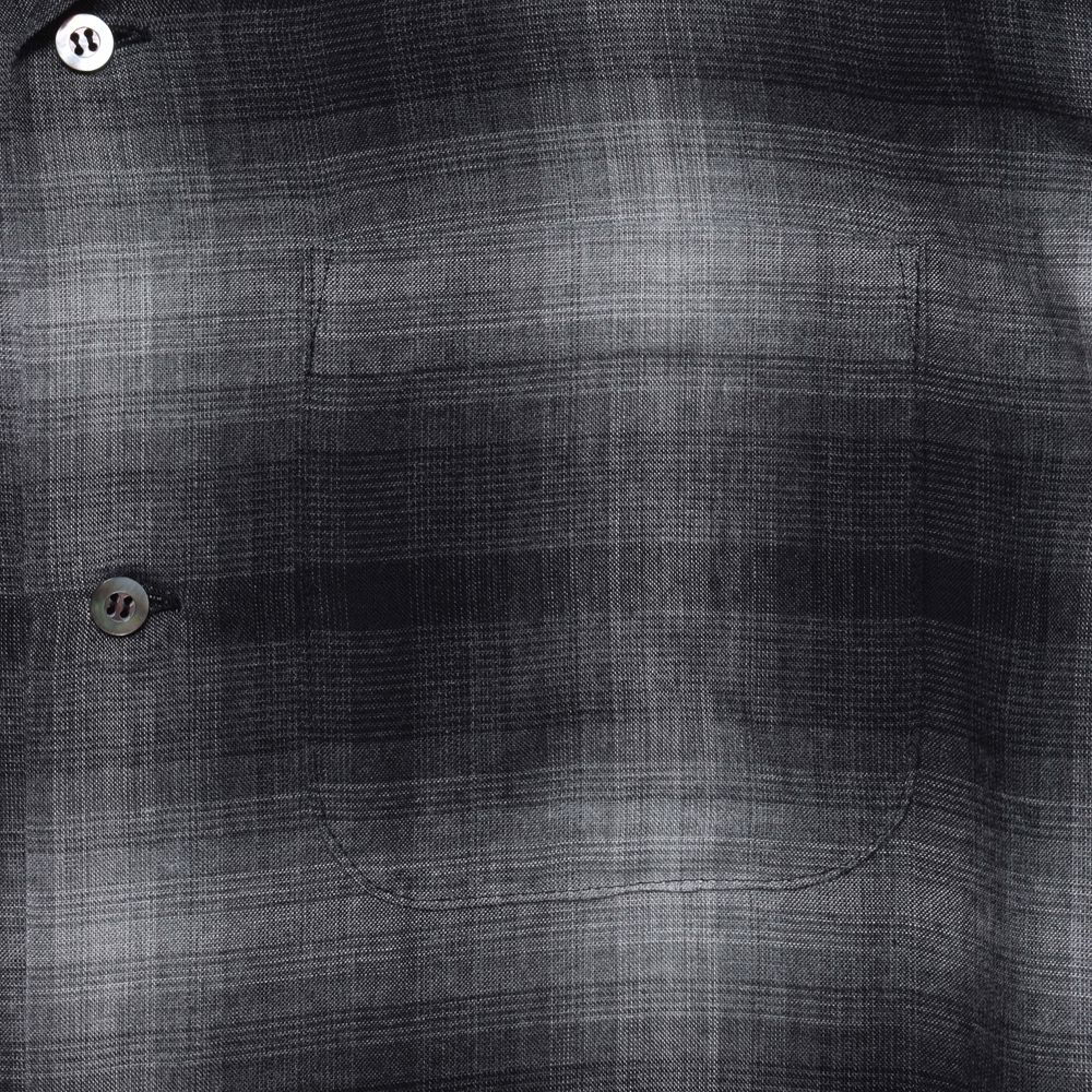 T.Rayon Ombre Open Collar Shirt  - BLT / MDFBF09501