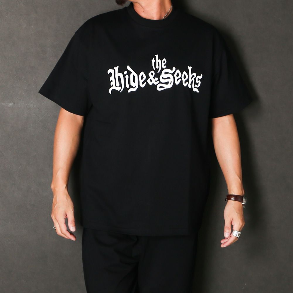 " HIDEANDSEEK × Toru Nishiura " / The H&S S/S Tee - BLK / Tシャツ / H30th-091626