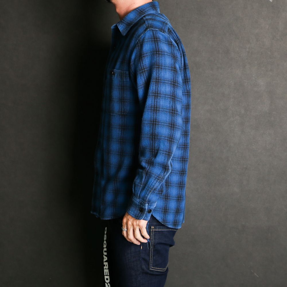 MINEDENIM - V.Check Flannel Work SH / 2209-5003 | chemical conbination