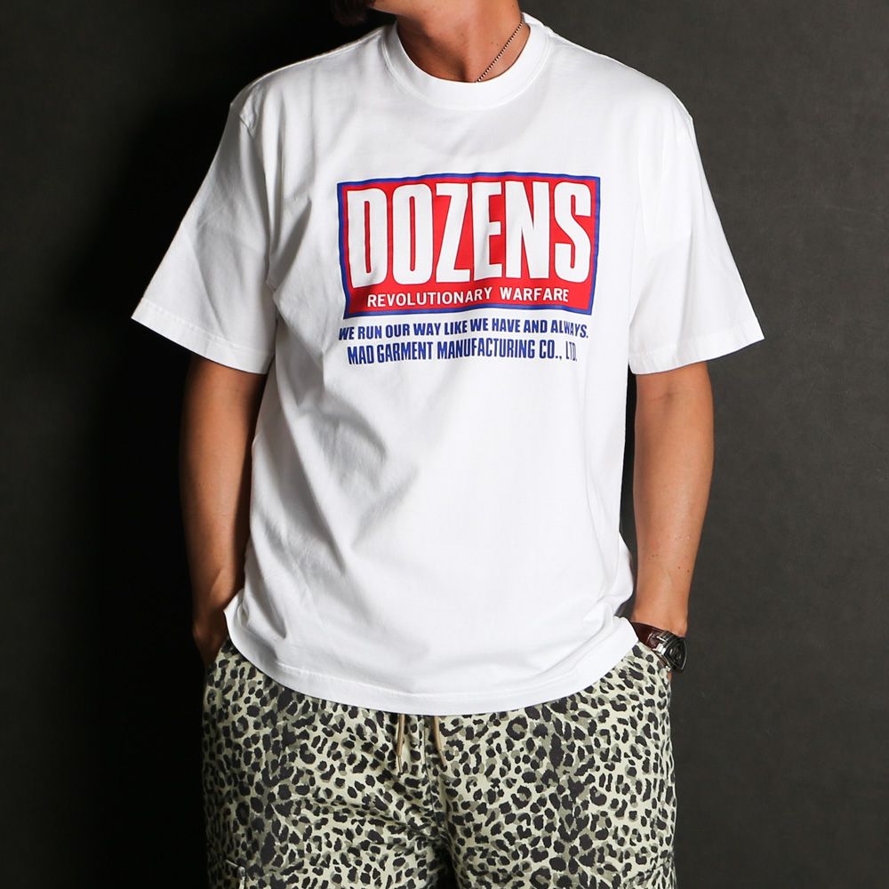 DOZENS TEE - WHITE / Tシャツ / 26'RT-0502