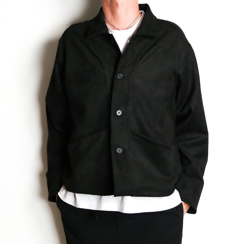TECH KNIT SUEDE JK / ダンボールスエード カバーオール / 179204
